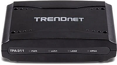 TRENDnet TPA-311, HomePNA 3.1, 2x RJ-45