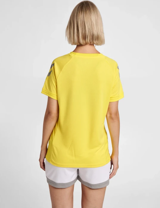 hummel Lead Poly Trikot kurzarm blazing yellow (Damen)