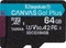 Kingston Canvas Go! Plus R170/W70 64GB Kit, UHS-I U3, A2, Class 10 Vorschaubild