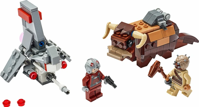 LEGO Star Wars Microfighters - T-16 Skyhopper vs Bantha