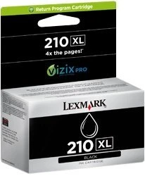 Lexmark Return Tinte 210 XL schwarz