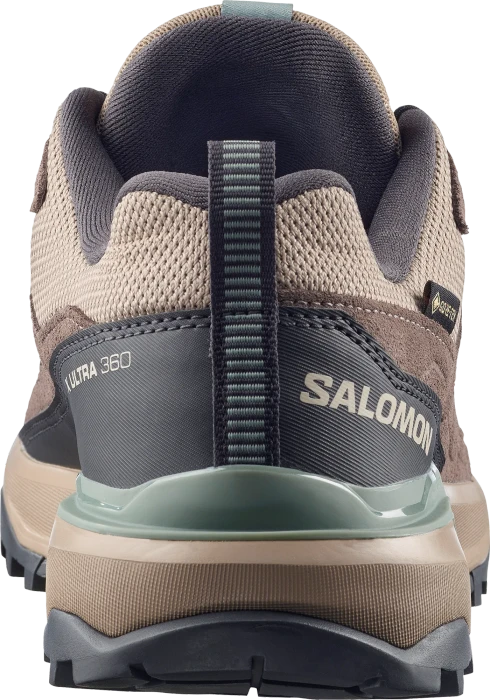 Salomon X Ultra 360 Leather GTX desert tan/iron/green milieu (Damen)