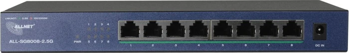 Allnet SG80 Desktop 2.5G Switch, 8x RJ-45