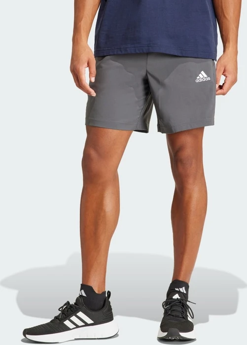 adidas Aeroready Essentials Chelsea 3-Streifen Shorts Trainingshose kurz grey six (Herren)