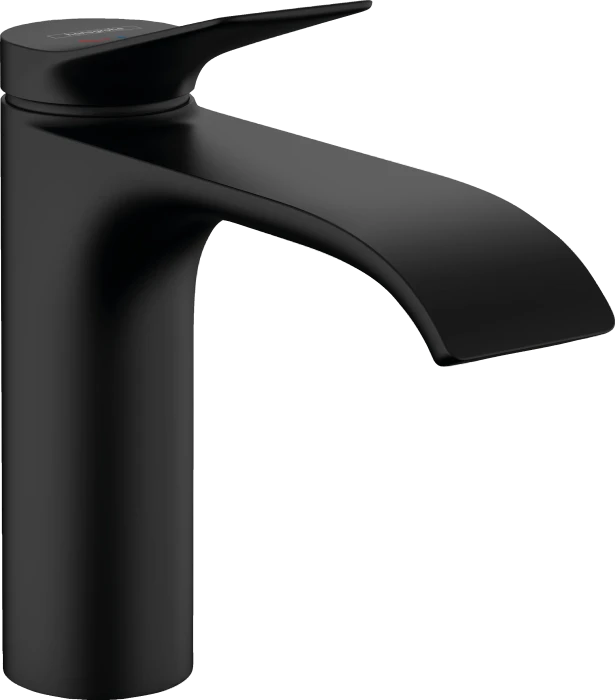 Hansgrohe Vivenis 110 CoolStart Einhebel-Waschtischmischer ohne Ablaufgarnitur mattschwarz