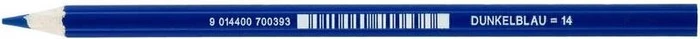Jolly Supersticks Classics Buntstift dunkelblau, Kartonetui, 12er-Pack (3000-0256)