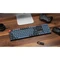 Keychron K5 Pro, PBT, schwarz/blaugrau, LEDs RGB, hot-swap, Gateron LOW PROFILE 2.0 RED, USB/Bluetooth, DE Vorschaubild