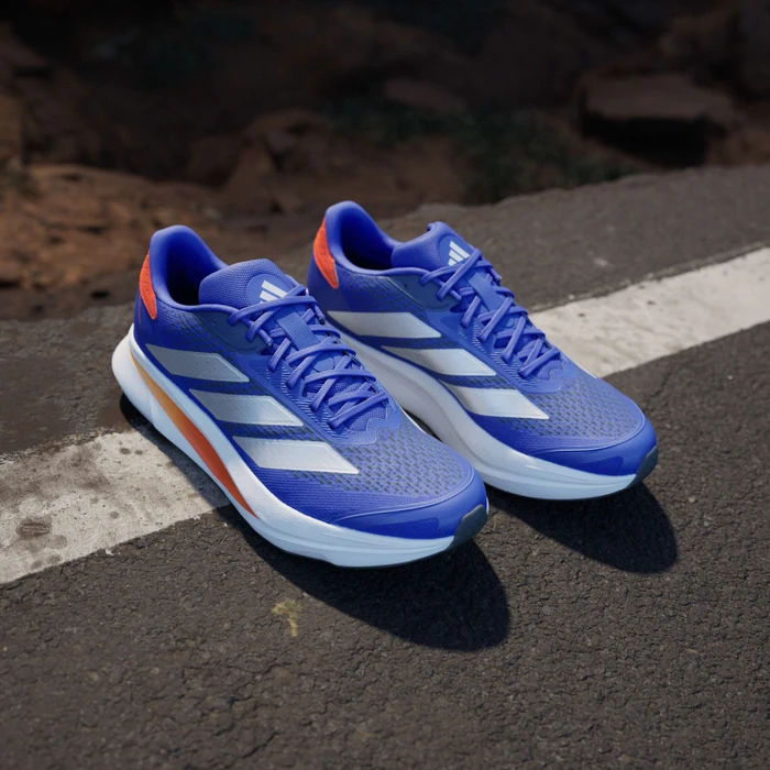 adidas Duramo SL 2.0 lucid blue/zero metalic/impact orange (Herren)