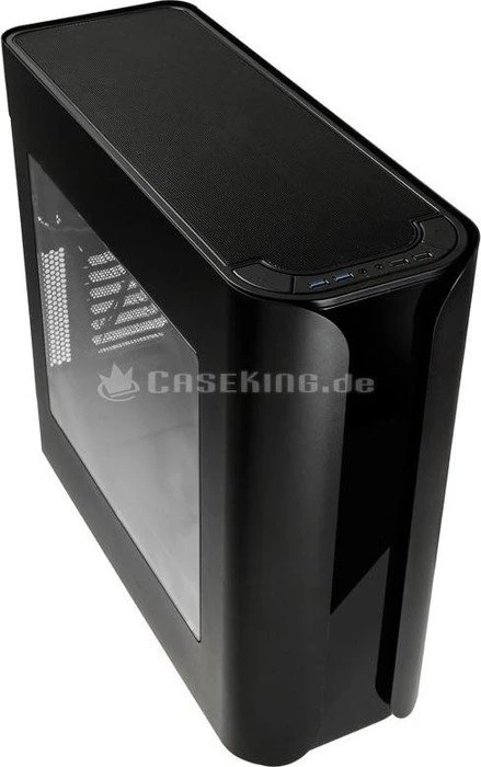 BitFenix Pandora ATX Core schwarz, Acrylfenster