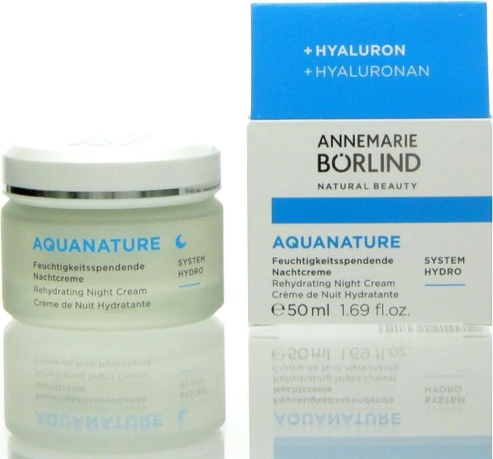 Annemarie Börlind AquaNature Feuchtigkeitsspendende Nachtcreme, 50ml