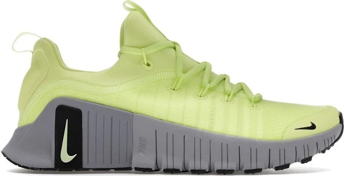 Nike Free Metcon 6 light lemon twist/cement grey/black (Herren)