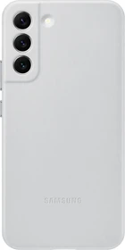 Samsung Leather Cover für Galaxy S22+ Light Gray
