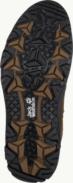 Jack Wolfskin Vojo 3 WT Texapore Mid brown/phantom (Herren)