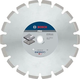 Bosch Professional Best for Asphalt Diamanttrennscheibe, 350x3.2x20mm, 1 Stück