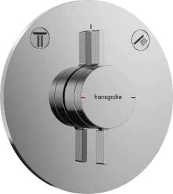 Hansgrohe DuoTurn S Thermostat mit 2 Ventilen chrom