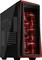 SilverStone Redline Series RL06 GP schwarz/rot, Glasfenster, Lüfter LED rot Vorschaubild