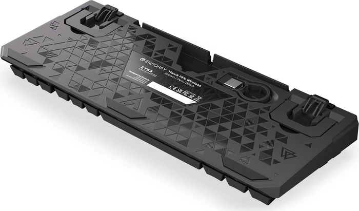 Endorfy Thock 75% Wireless Red, PBT, LEDs RGB, hot-swap, Kailh Box RED, USB/Bluetooth, US