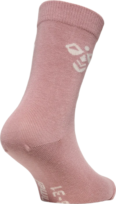hummel Sutton Socken woodrose, 3 Paare (Junior)