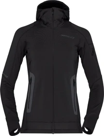 Norrøna Power Grid Hood Funktionsjacke caviar black (Damen)