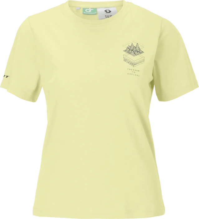 Scott Defined DRI Funktionsshirt kurzarm pastel yellow (Damen)