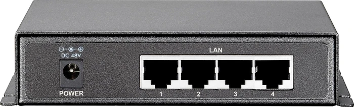 LevelOne GEP Desktop Gigabit Switch, 5x RJ-45, 61W PoE
