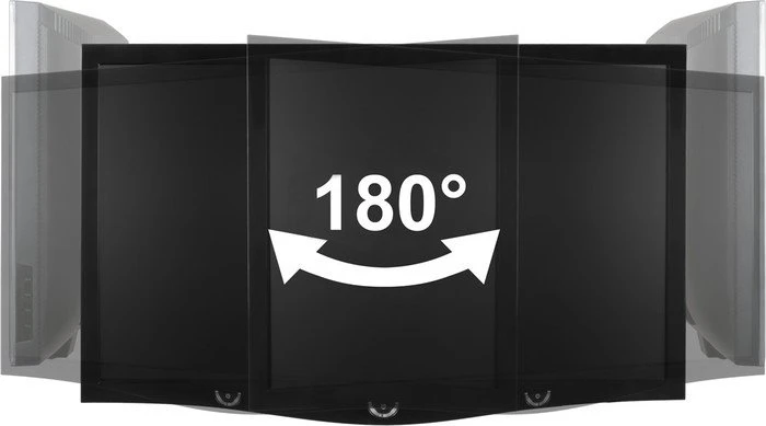 ARCTIC W1B Monitor-Wandhalterung mit ausziehbarem Haltearm schwarz