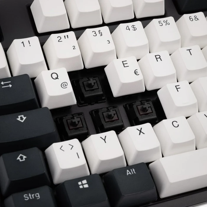 Ducky One 2 Tuxedo TKL, MX BROWN, USB, DE
