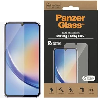 PanzerGlass Ultra-Wide Fit für Samsung Galaxy A34 5G
