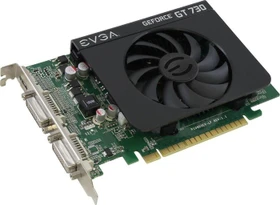 EVGA GeForce GT 730, 4GB DDR3, 2x DVI, Mini HDMI