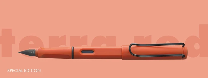 Lamy safari origin terra, rechte Hand, mittel
