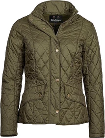 Barbour Flyweight Cavalry Quilted Jacke olive (Damen)