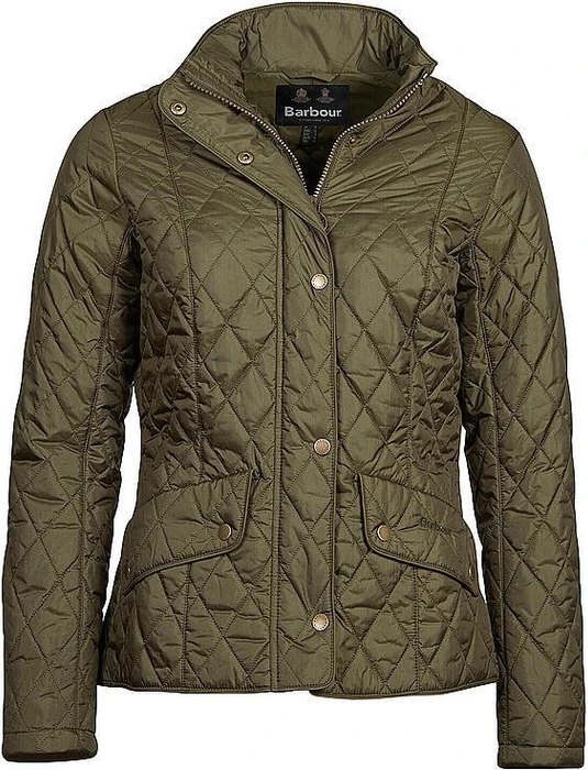 Barbour Flyweight Cavalry Quilted Jacke olive (Damen)