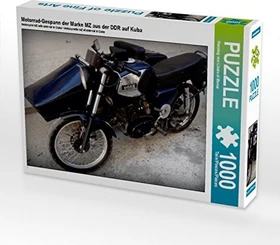 Calvendo Motorrad-Gespann der Marke MZ aus der DDR auf Kuba