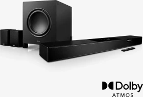 Teufel Cinebar Pro 2 für Dolby Atmos Surround 7.1.2-Set schwarz