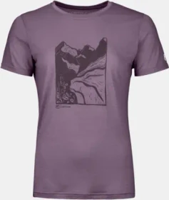 Ortovox 120 Cool Tec Mountain Cut Funktionsshirt kurzarm wild berry (Damen)