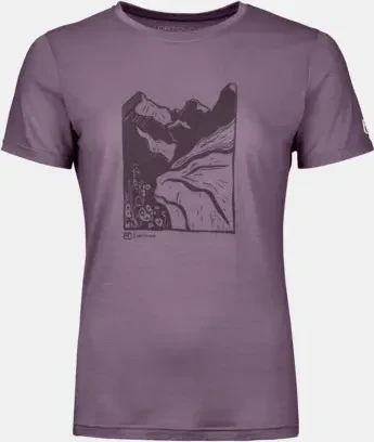 Ortovox 120 Cool Tec Mountain Cut Funktionsshirt kurzarm wild berry (Damen)