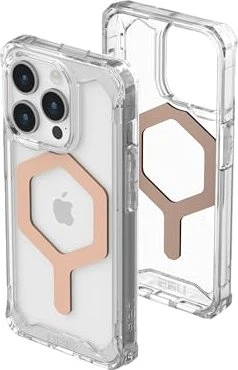 UAG Plyo Case with MagSafe für Apple iPhone 15 Pro ice/rosegold