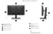 Dell Pro 22 Adjustable Stand Monitor with Speakers E2226HS, 21.5" Vorschaubild