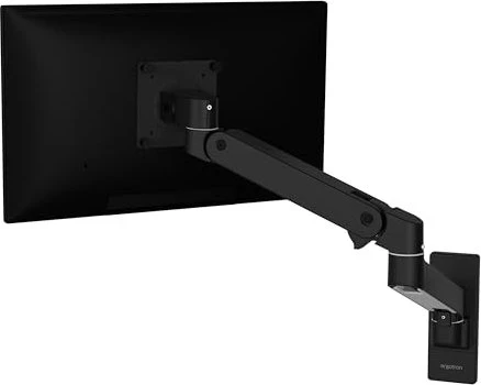 ERGOTRON LX Pro Wall Monitor Arm, wandmontierter, flexibler Arm, schwarz Image