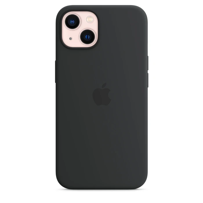 Apple Silikon Case mit MagSafe für iPhone 13 Mitternacht