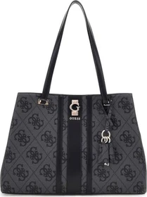 Guess Erenia 4G-Logo Shopper coal