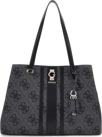 Guess Erenia 4G-Logo Shopper coal