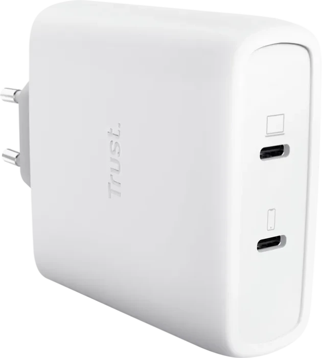 Trust Maxo USB-C-Ladegerät GaN 100W weiß