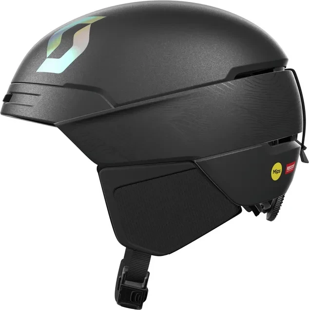 Scott Flow Pro MIPS Helm granite black/holo grey