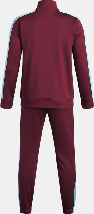Under Armour Rival Strick Trainingsanzug vintage maroon/fresco blue/white (Junior)