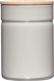 Riess Vorratsdose mit Eschenholzdeckel 565ml grey