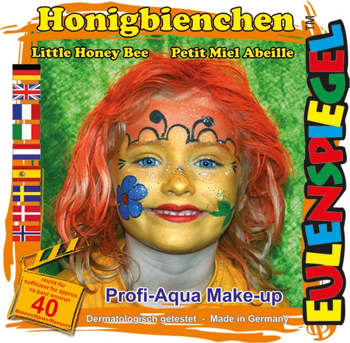 Eulenspiegel Honigbienchen Schmink-Palette