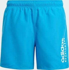 adidas Sportswear Essentials Logo CLX Badeshorts bright blue/white (Junior)