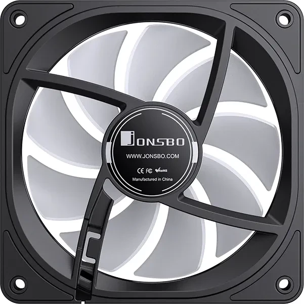 Jonsbo FR-606BR, schwarz, 120mm