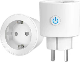 Antela 16A Wifi Smart Plug, 3680W, Smart-Steckdose mit Strommessfunktion, 2er-Pack (F1S202-EU / HS-Plug-2022)
